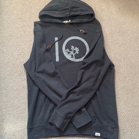Ten Tree Grey Hoodie - Picture 1 of 3